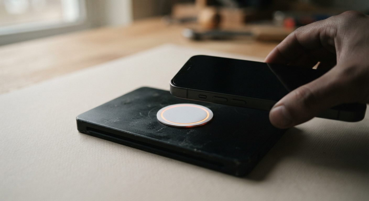 Lectura de etiqueta NFC sobre módulo Altarus
